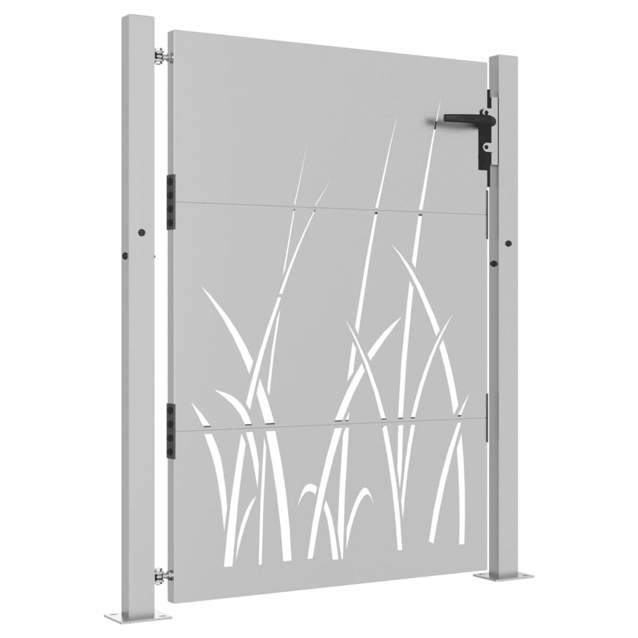 Poort Grasontwerp Cortenstaal 105 x 155 cm