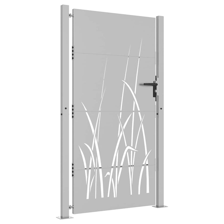 Poort Grasontwerp Cortenstaal 105 x 180 cm