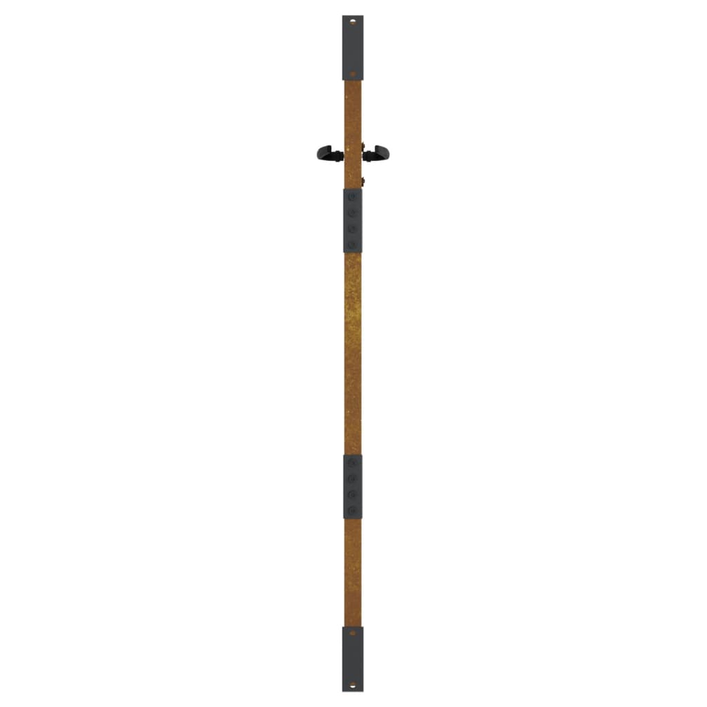 Poort 85X150 Cm Bamboe-Ontwerp Cortenstaal