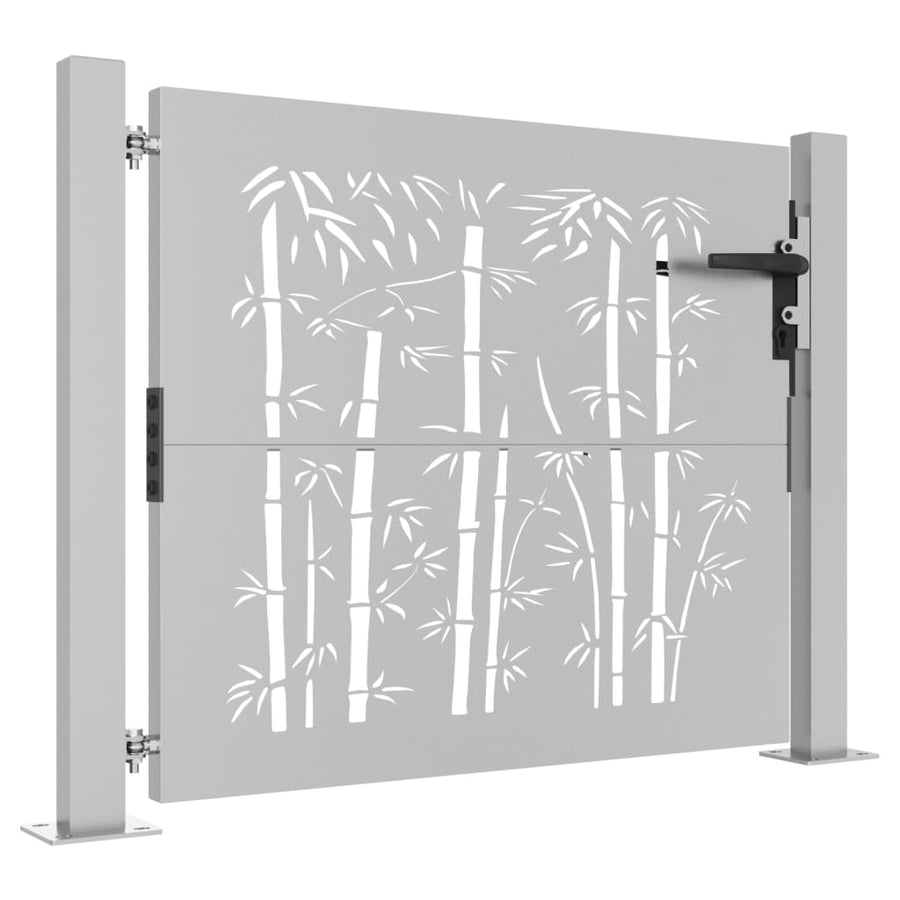 Poort 105X80 Cm Bamboe-Ontwerp Cortenstaal 105 x 80 cm