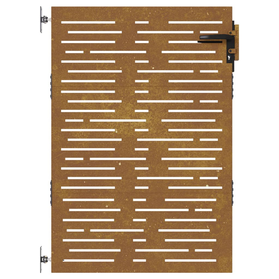 Poort 85X125 Cm Vierkant Cortenstaal