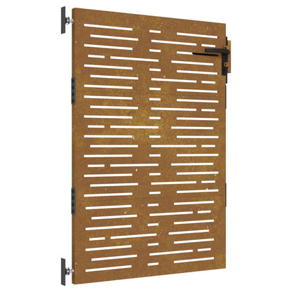 Poort 85x150 cm vierkant cortenstaal 85 x 150 cm