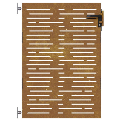 Poort 85x150 cm vierkant cortenstaal 85 x 150 cm