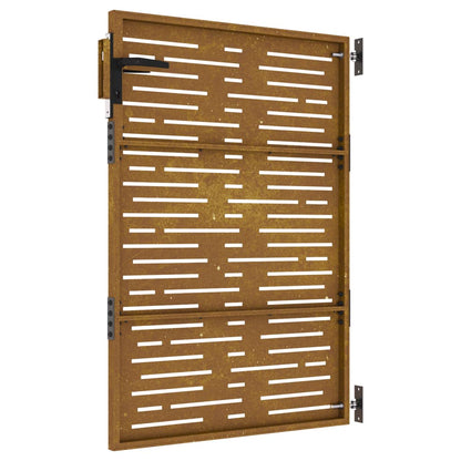 Poort 85x150 cm vierkant cortenstaal 85 x 150 cm