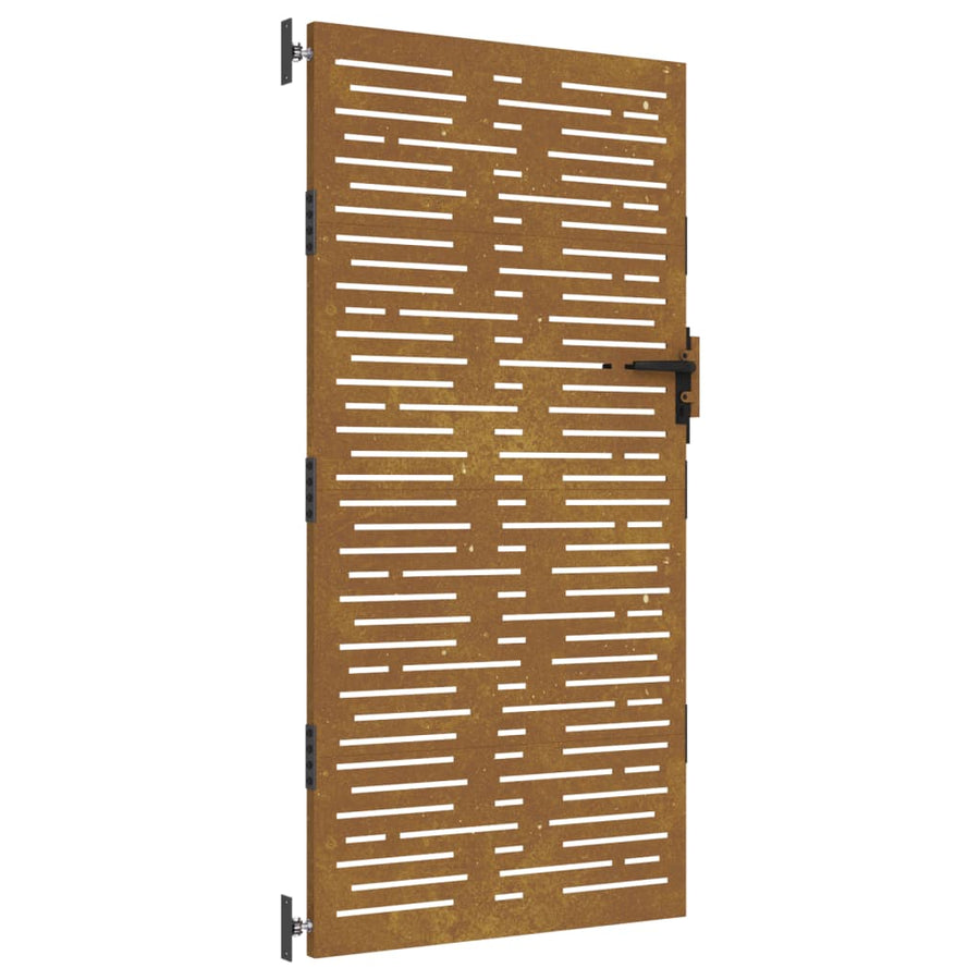 Poort Vierkant Cortenstaal 85 x 175 cm