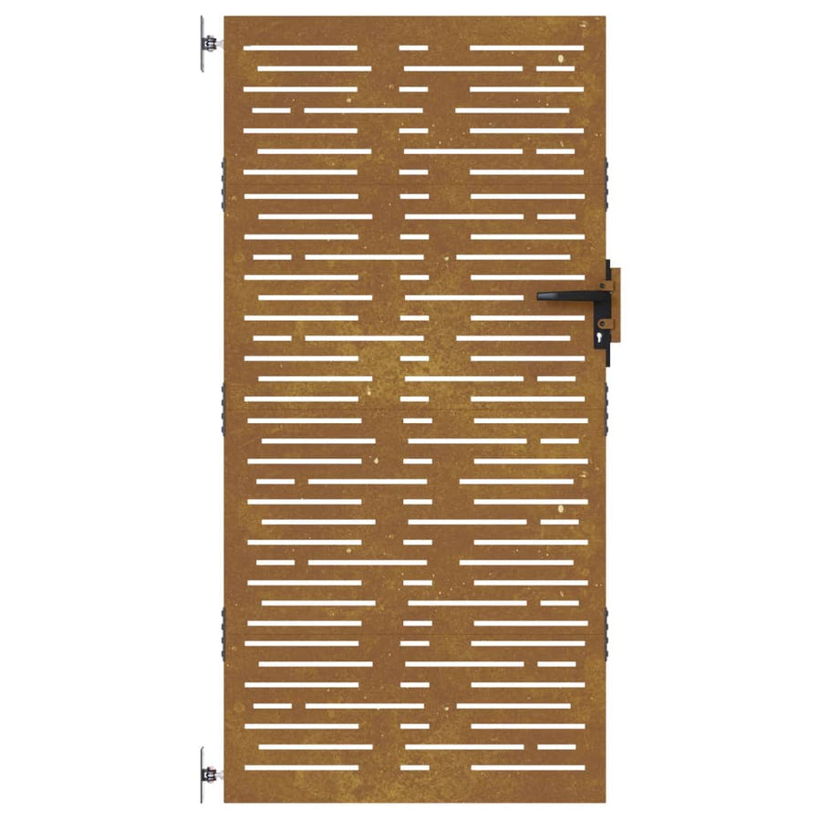 Poort Vierkant Cortenstaal 85 x 175 cm