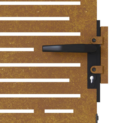 Poort Vierkant Cortenstaal 85 x 175 cm