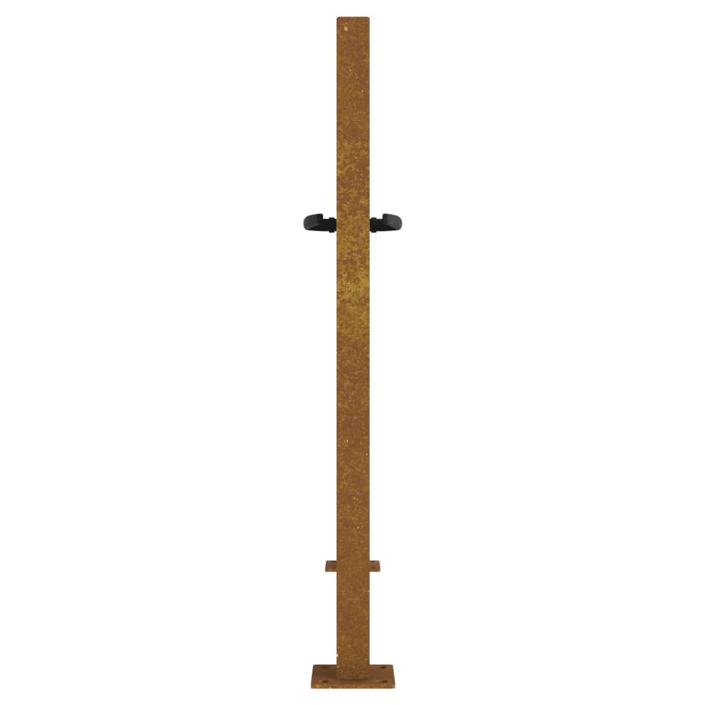 Poort 105X80 Cm Vierkant Cortenstaal 105 x 80 cm