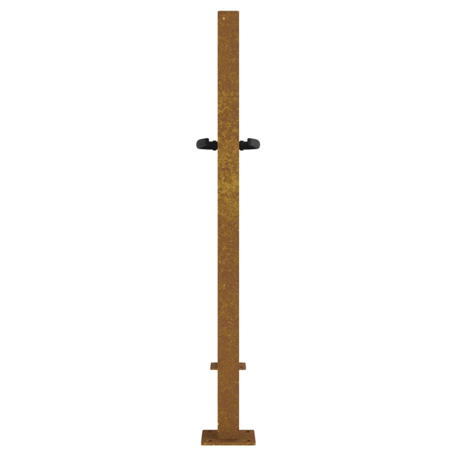 Poort 105X80 Cm Vierkant Cortenstaal 105 x 80 cm