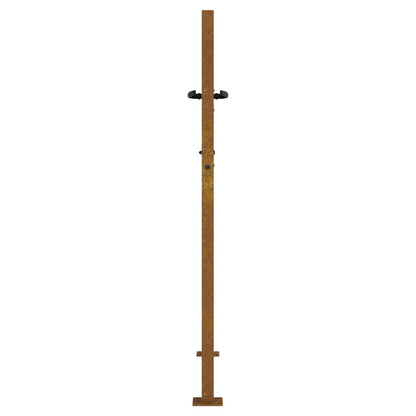 Poort 105x155 cm vierkant cortenstaal 105 x 155 cm