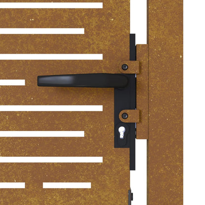 Poort Vierkant Cortenstaal 105 x 205 cm