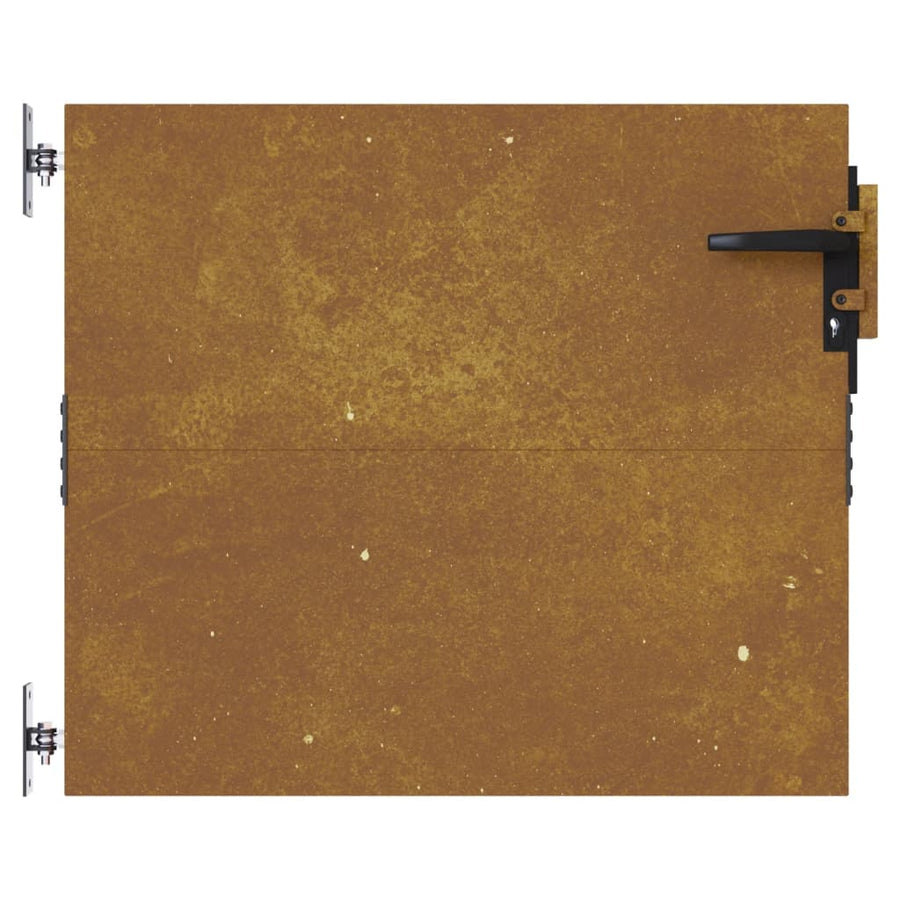 Poort Cortenstaal 85 x 75 cm