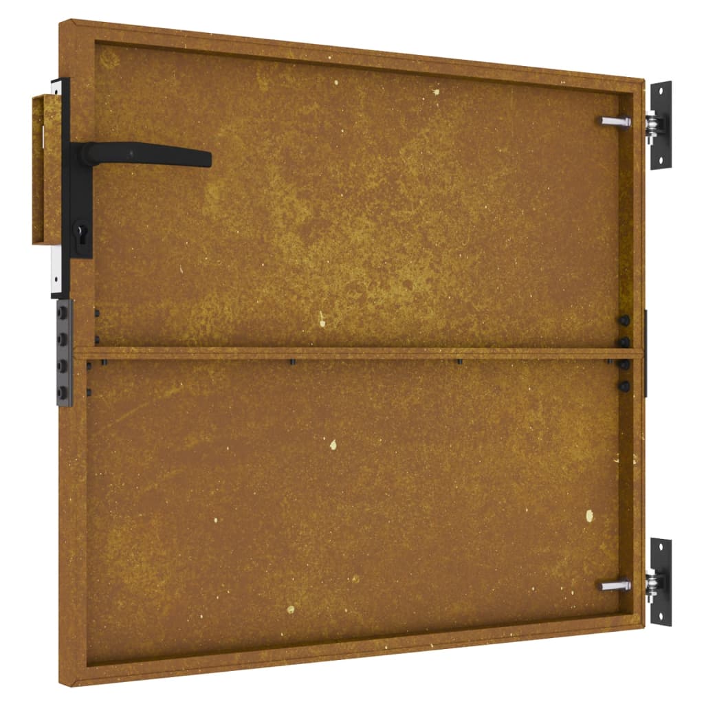 Poort Cortenstaal 85 x 75 cm