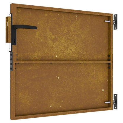 Poort Cortenstaal 85 x 75 cm