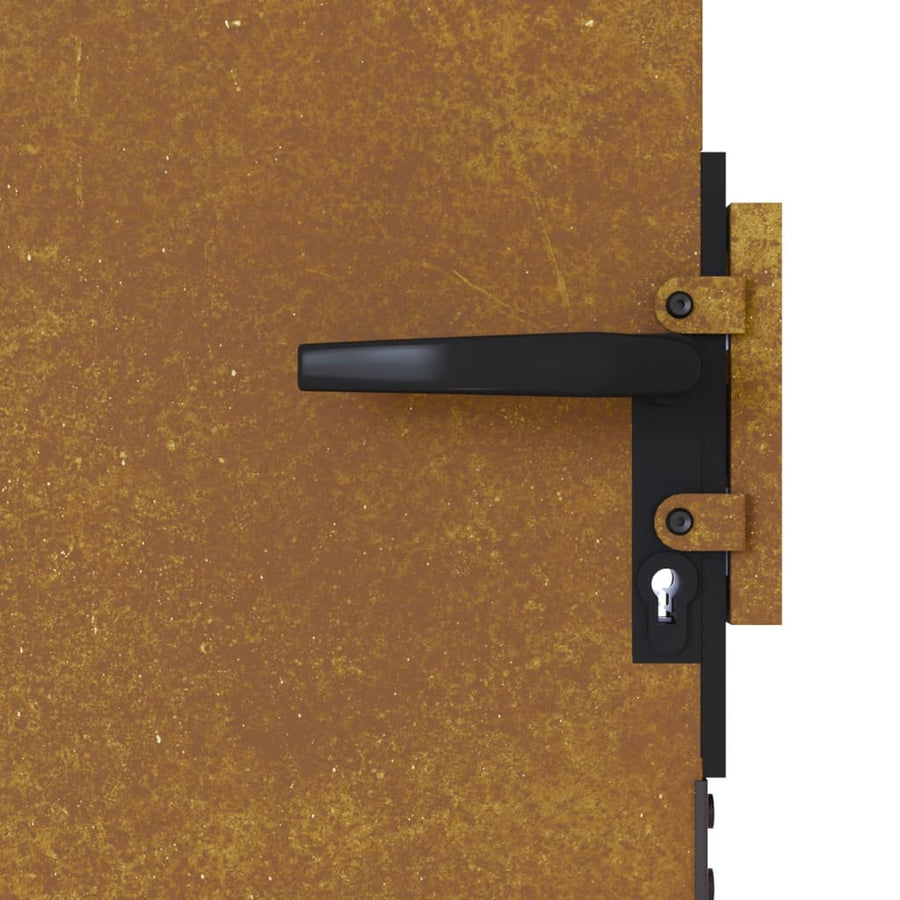 Poort Cortenstaal 85 x 75 cm