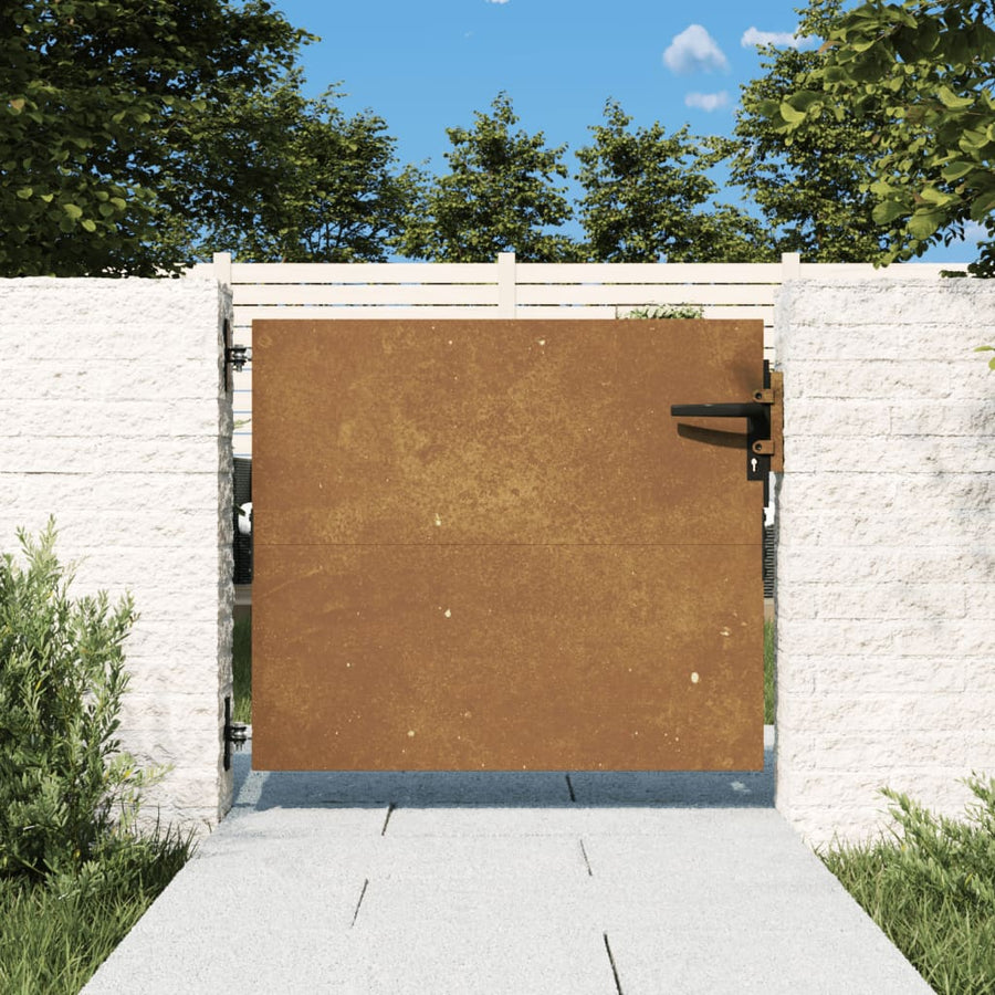 Poort 85X175 Cm Cortenstaal