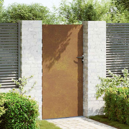 Poort 85x175 cm cortenstaal