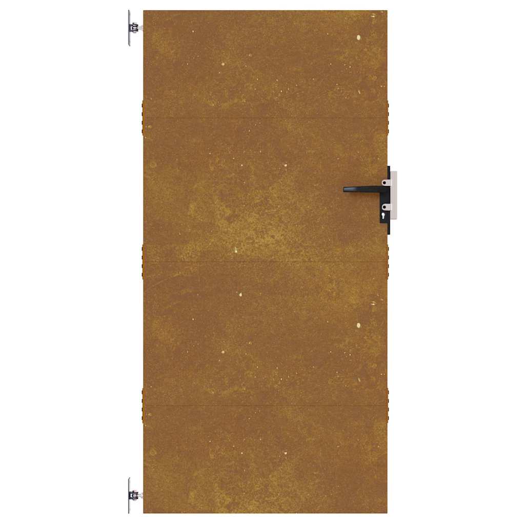 Poort 85x175 cm cortenstaal