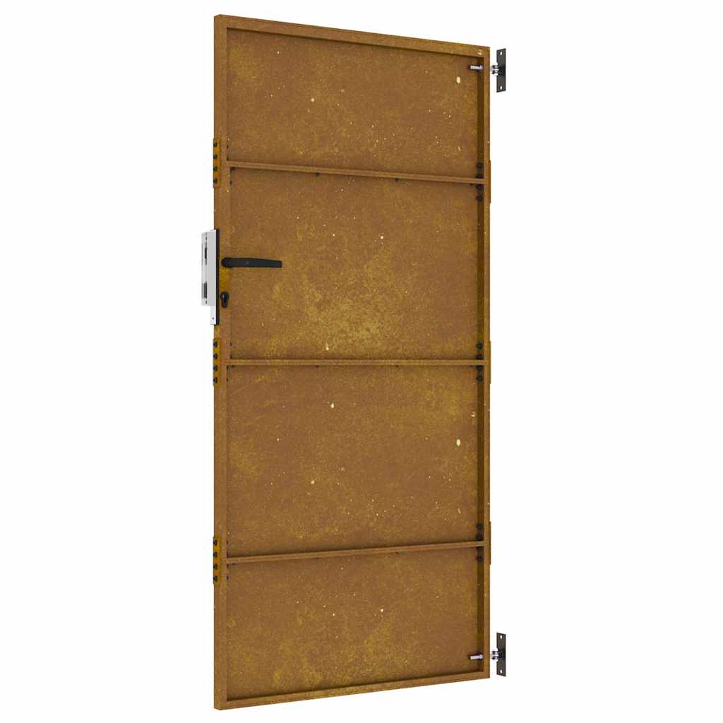 Poort 85x175 cm cortenstaal