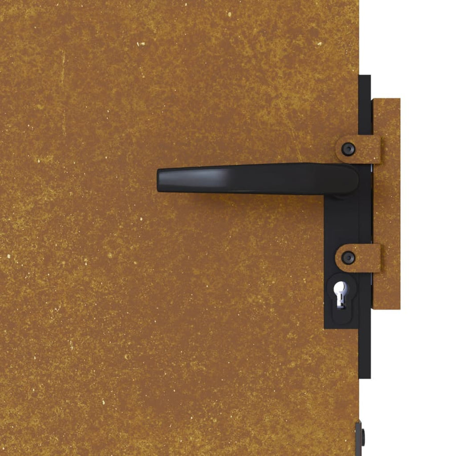 Poort 85X175 Cm Cortenstaal