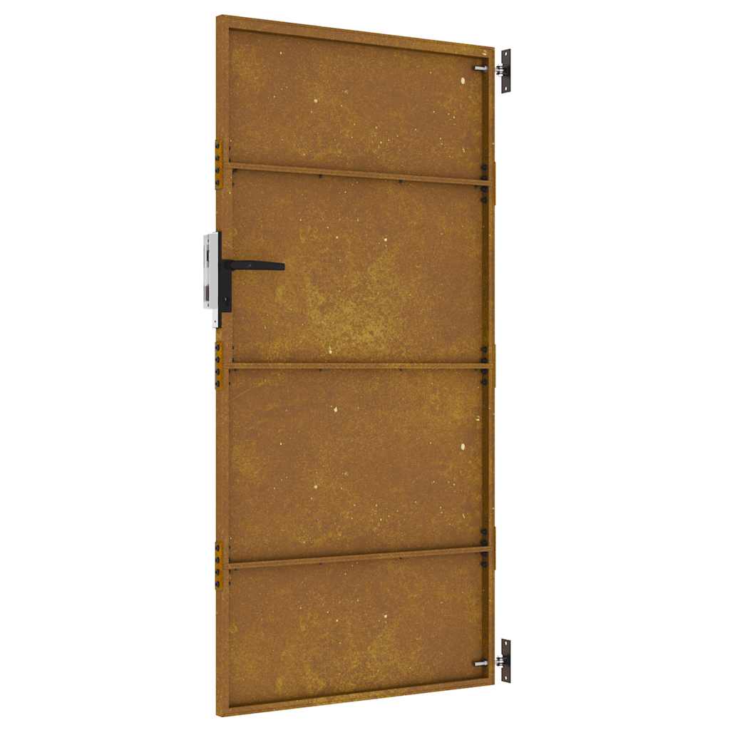 Poort 85x175 cm cortenstaal