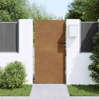 Poort 85x175 cm cortenstaal