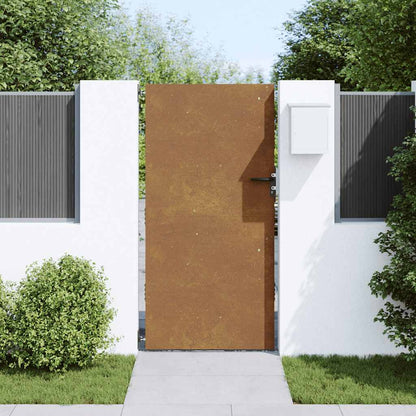 Poort 85x175 cm cortenstaal