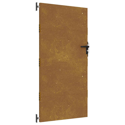 Poort Cortenstaal 85 x 200 cm