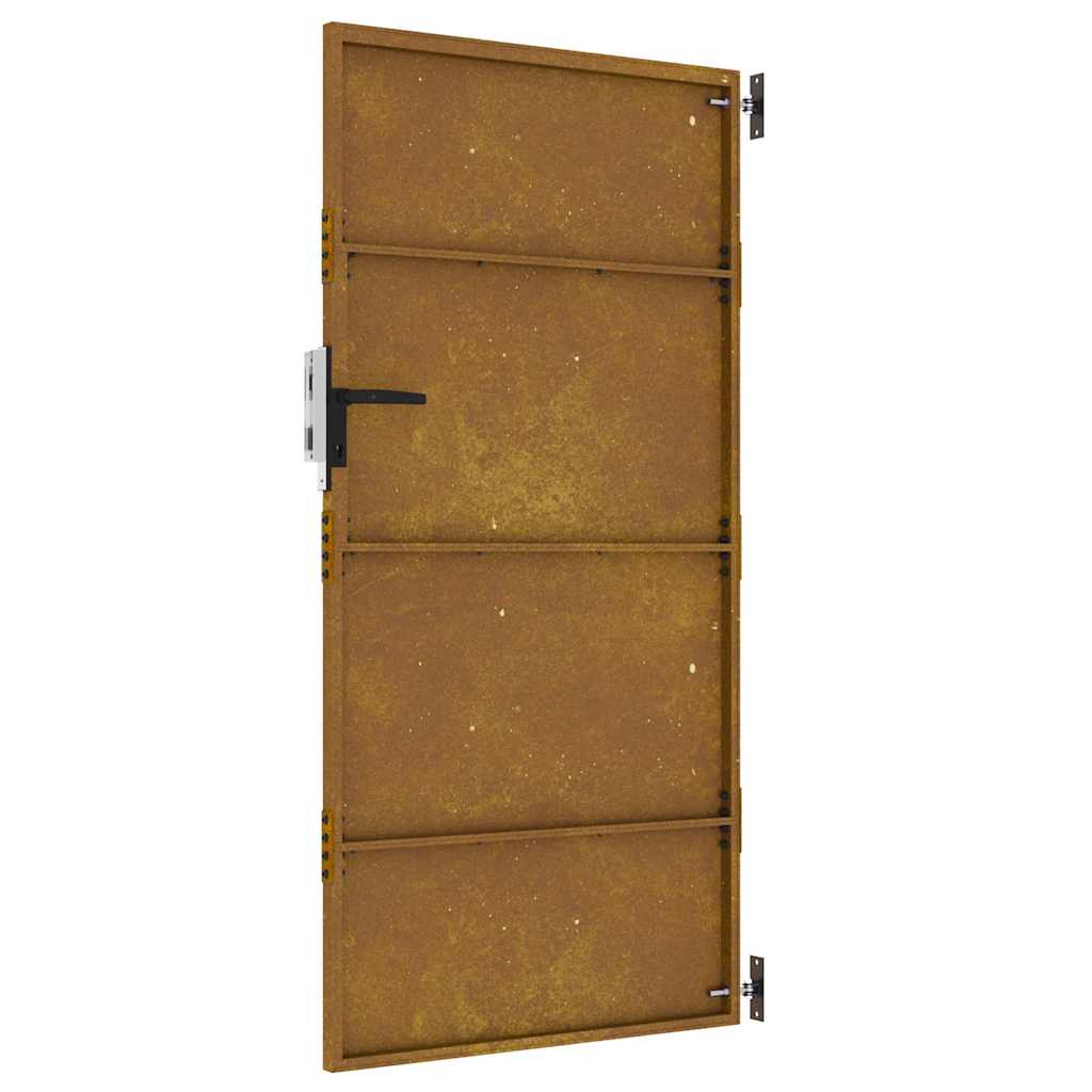 Poort Cortenstaal 85 x 200 cm