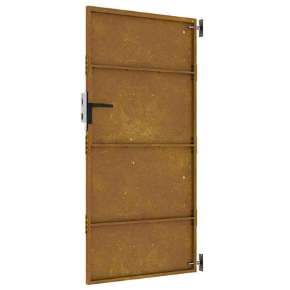 Poort Cortenstaal 85 x 200 cm