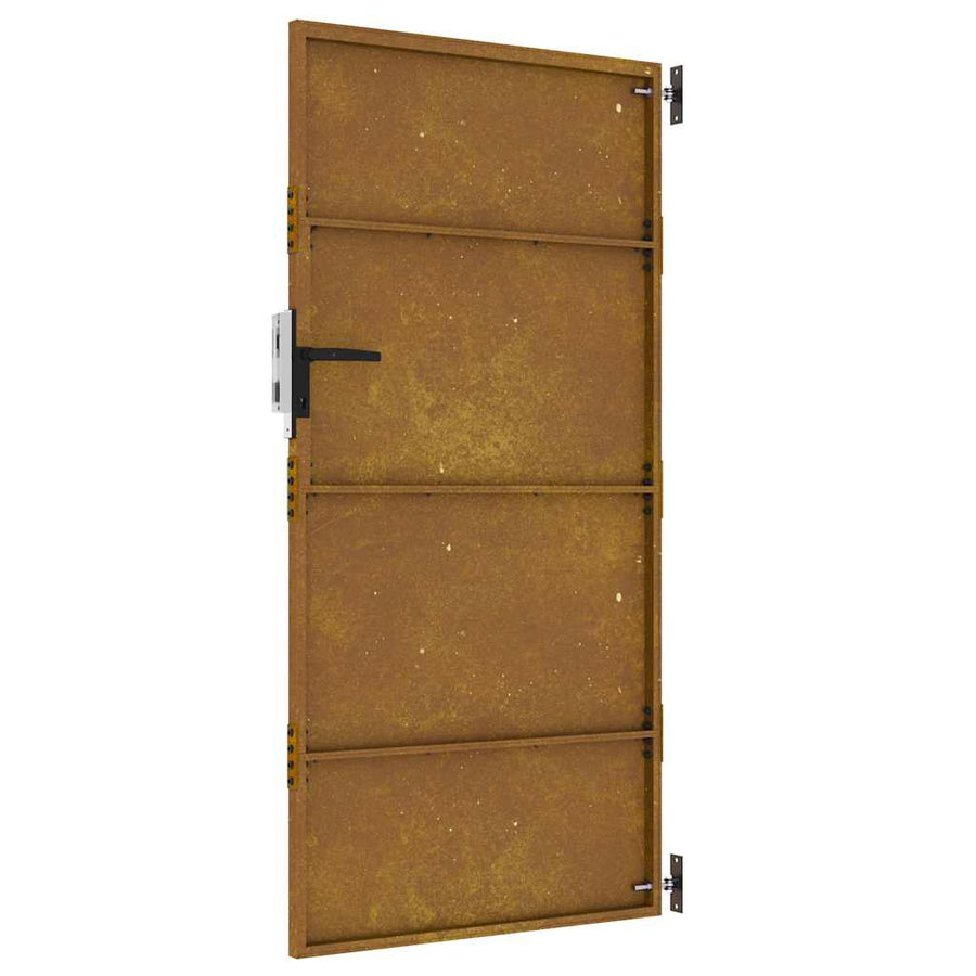Poort Cortenstaal 85 x 200 cm
