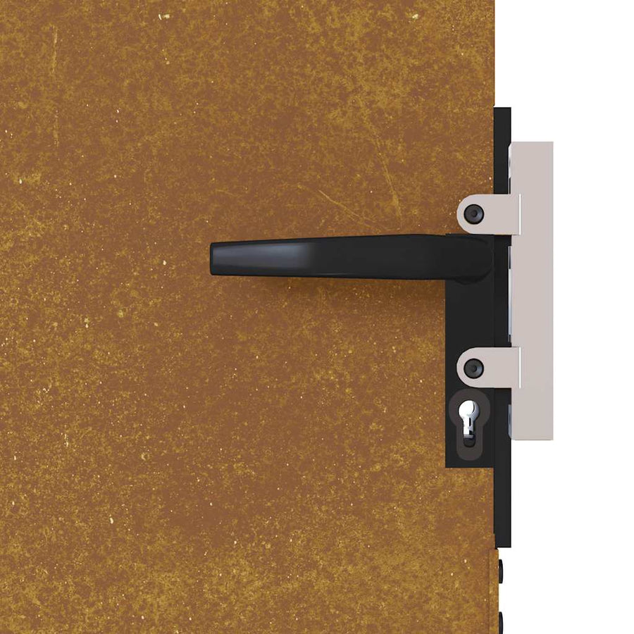 Poort Cortenstaal 85 x 200 cm