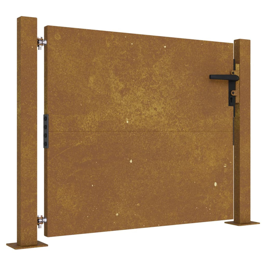 Poort Cortenstaal 105 x 80 cm
