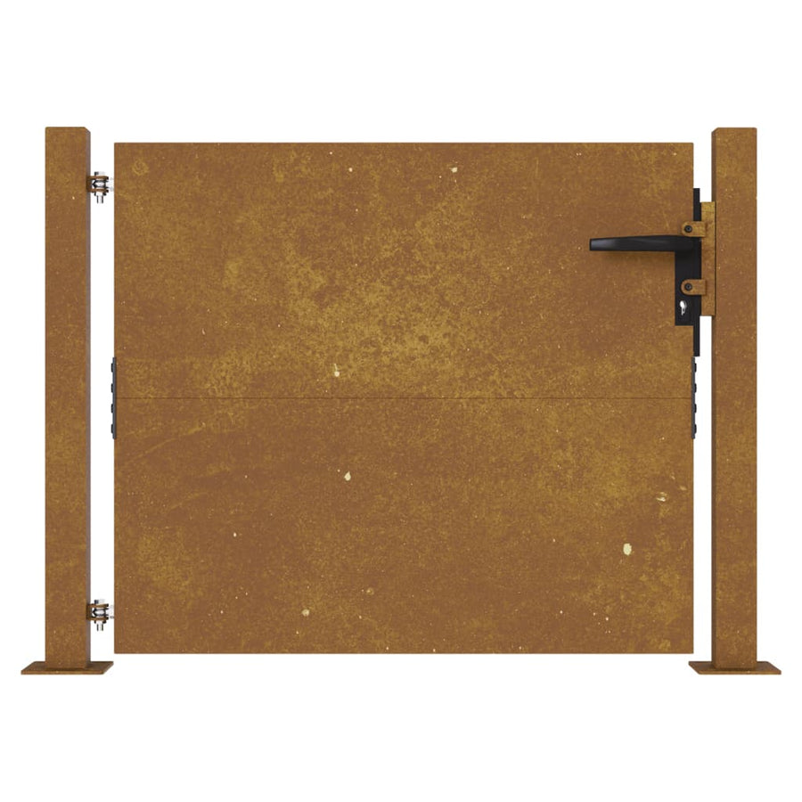 Poort Cortenstaal 105 x 80 cm