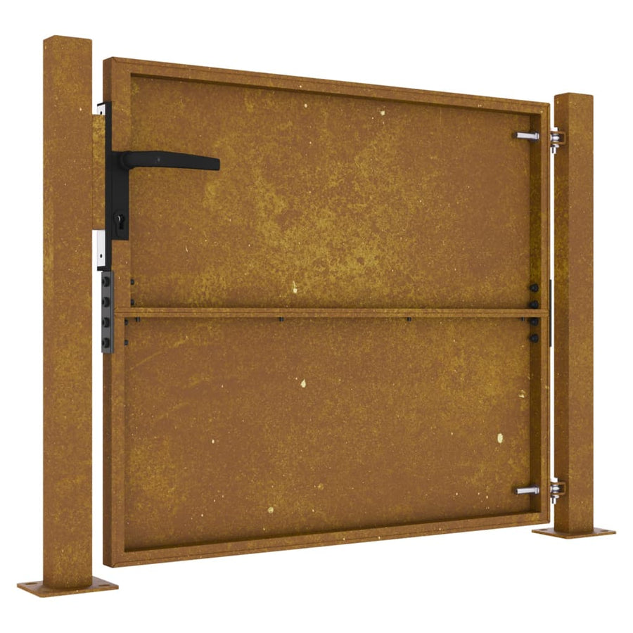 Poort Cortenstaal 105 x 80 cm