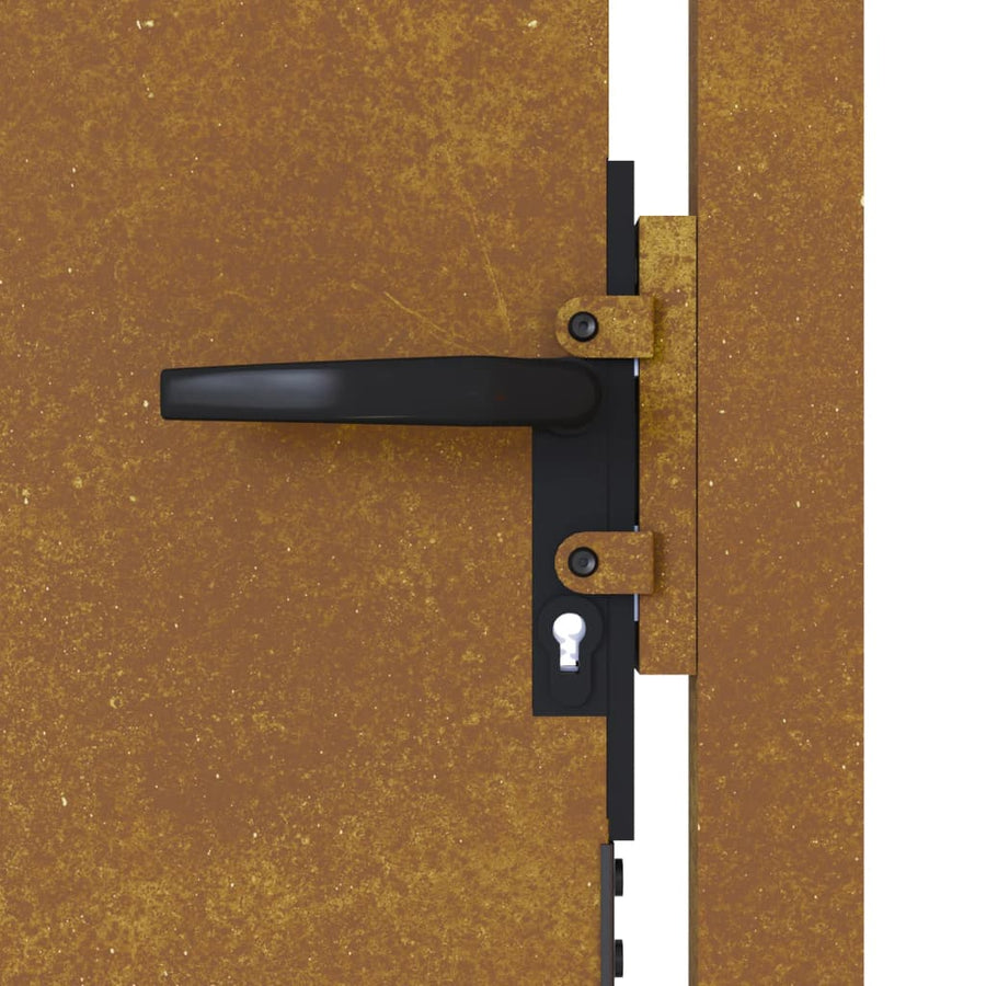 Poort Cortenstaal 105 x 80 cm