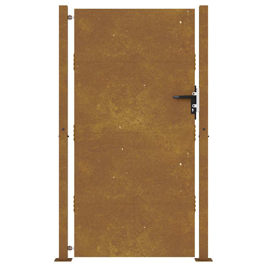 Poort Cortenstaal 105 x 180 cm