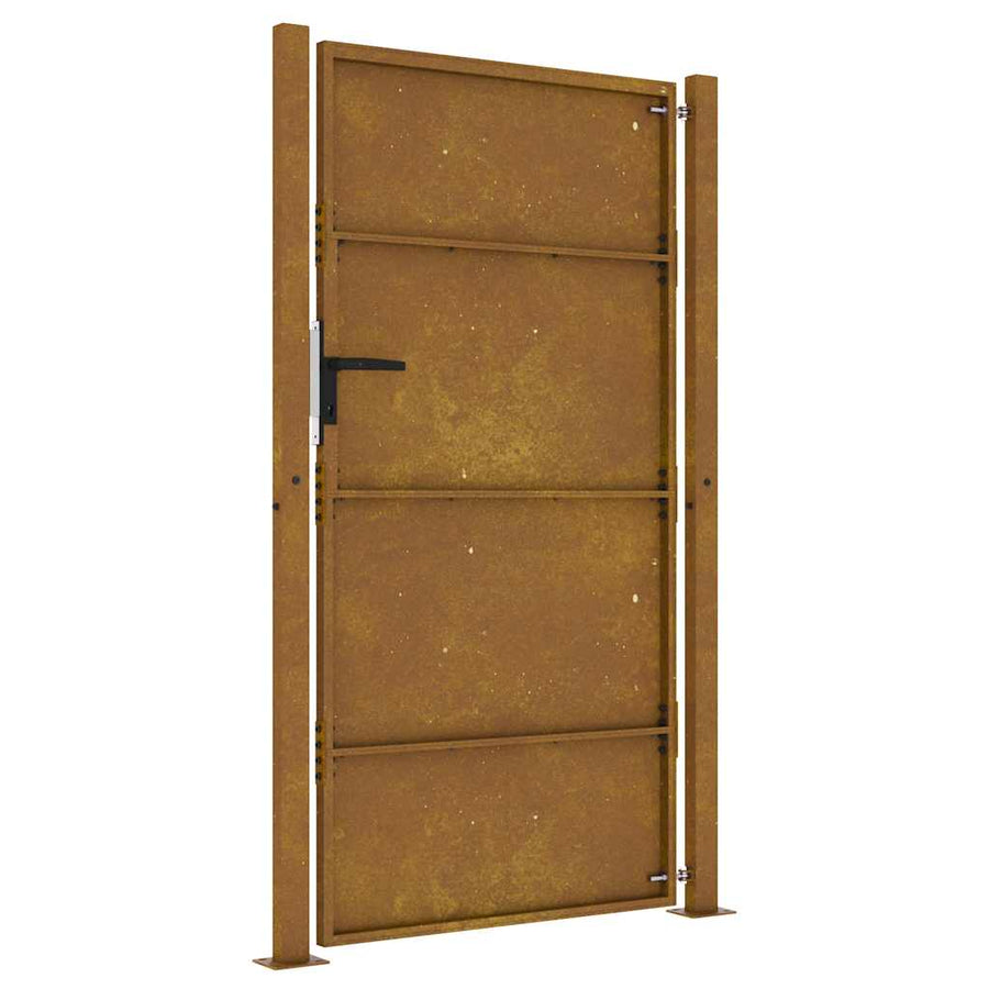 Poort Cortenstaal 105 x 180 cm