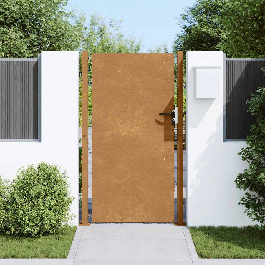 Poort Cortenstaal 105 x 180 cm