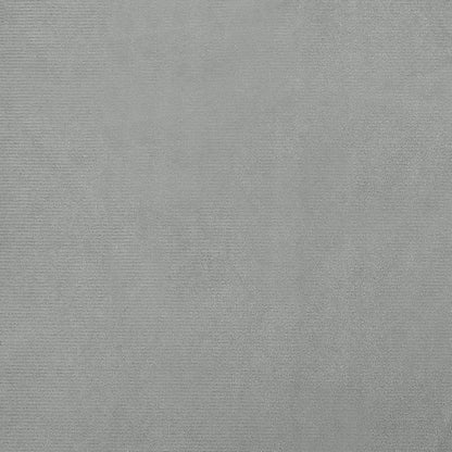 Hondenmand Fluweel 95 x 55 x 30 cm Lichtgrijs