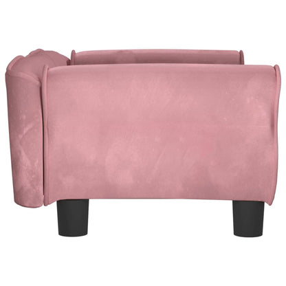 Hondenmand Fluweel 70 x 45 x 30 cm Roze