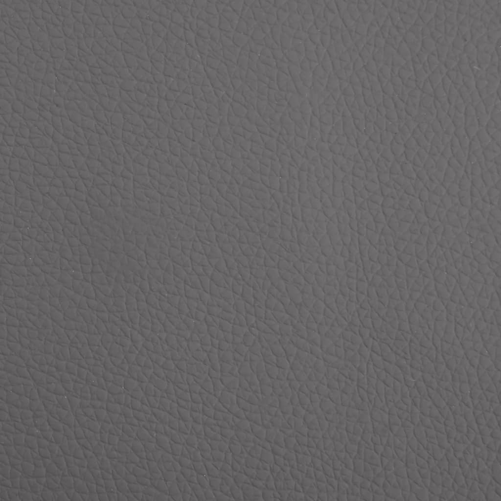 Hondenmand Kunstleer 70 x 45 x 30 cm Grijs