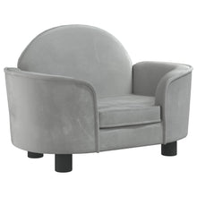 Hondenmand 66x40x45 cm fluweel lichtgrijs Lichtgrijs