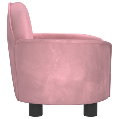 Hondenmand 66X40X45 Cm Fluweel Roze