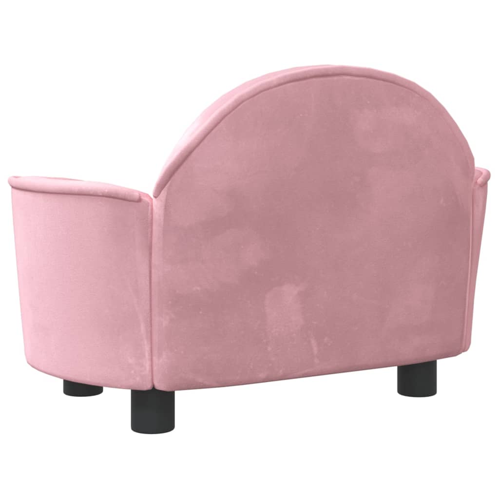 Hondenmand 66X40X45 Cm Fluweel Roze