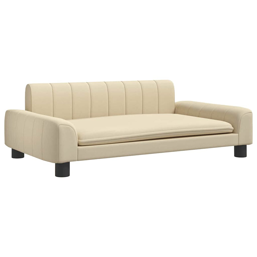 Hondenmand 90X53X30 Cm Stof Crèmekleurig