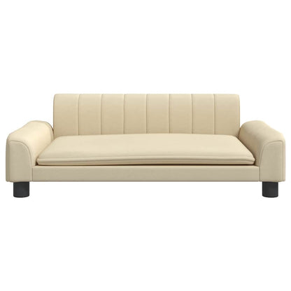 Hondenmand 90X53X30 Cm Stof Crèmekleurig