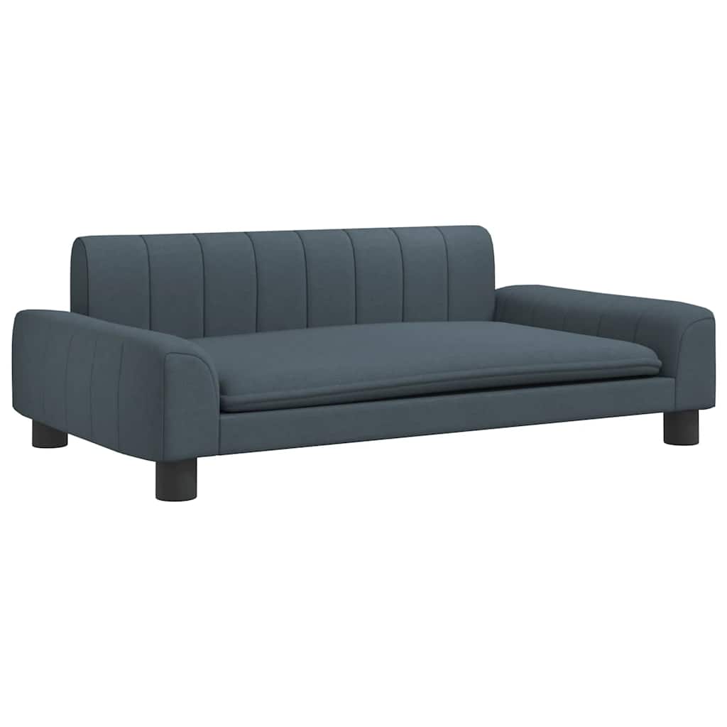 Hondenmand 90X53X30 Cm Stof Donkergrijs