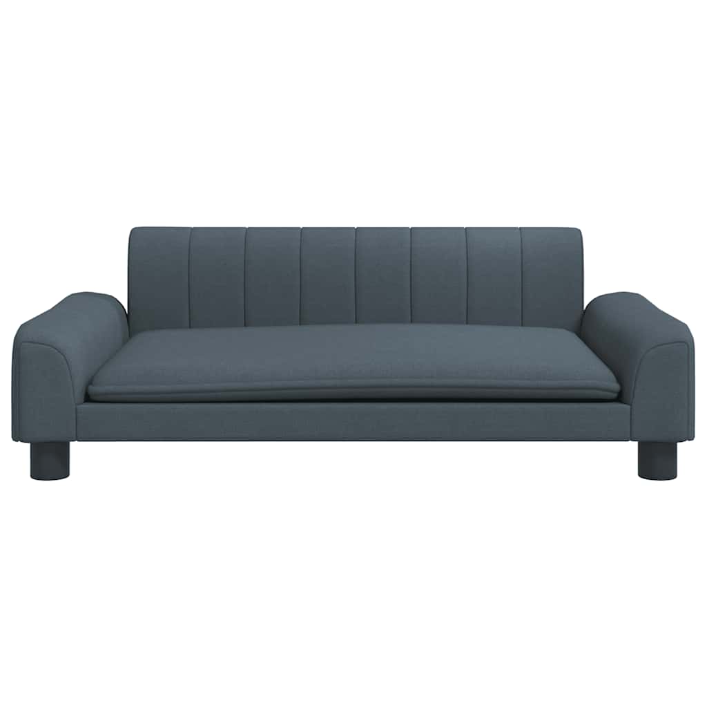 Hondenmand 90X53X30 Cm Stof Donkergrijs