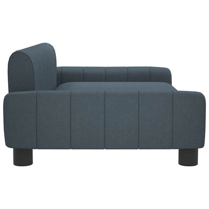 Hondenmand 90X53X30 Cm Stof Donkergrijs